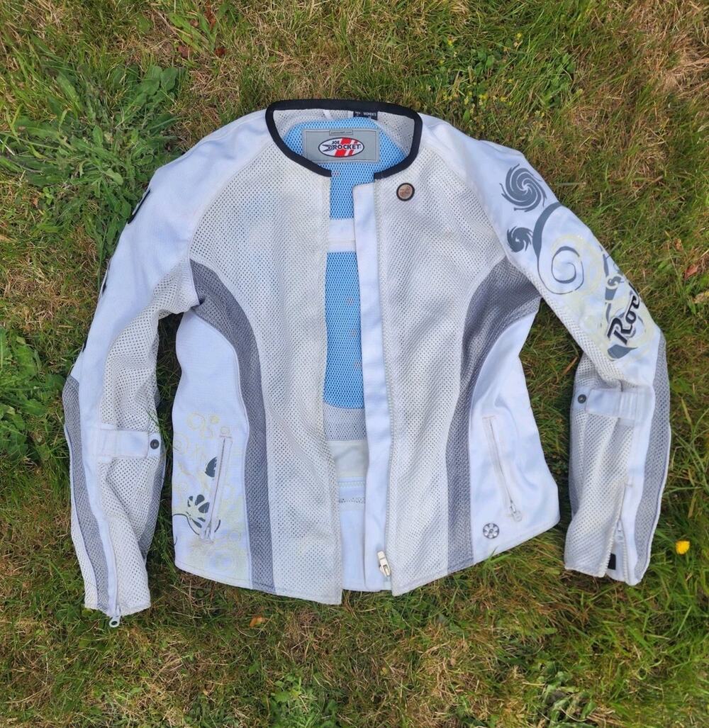 Joe Rocket Cleo 2.2 Womens M Medium Protective Motorcycle Biker Jacket